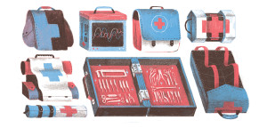 Illustration of surgical kits