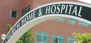 Church Home And Hospital sign