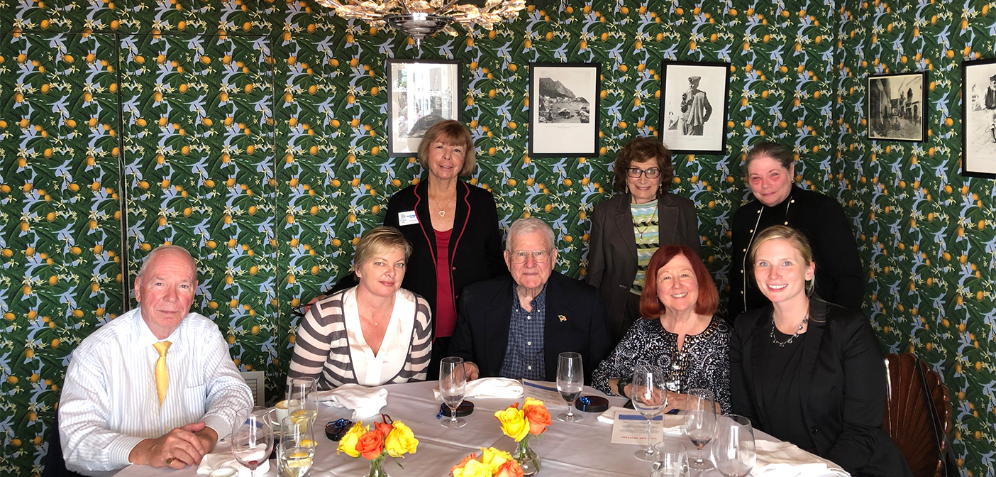 Gail R. Cohan (’75), Joanna Mitrega (Accel. ’99), Judy Rothman Pochop (’61), Constance (Connie) T. Siskowski, PhD, RN (’67) gathered in Palm Beach, FL for an alumni networking lunch.