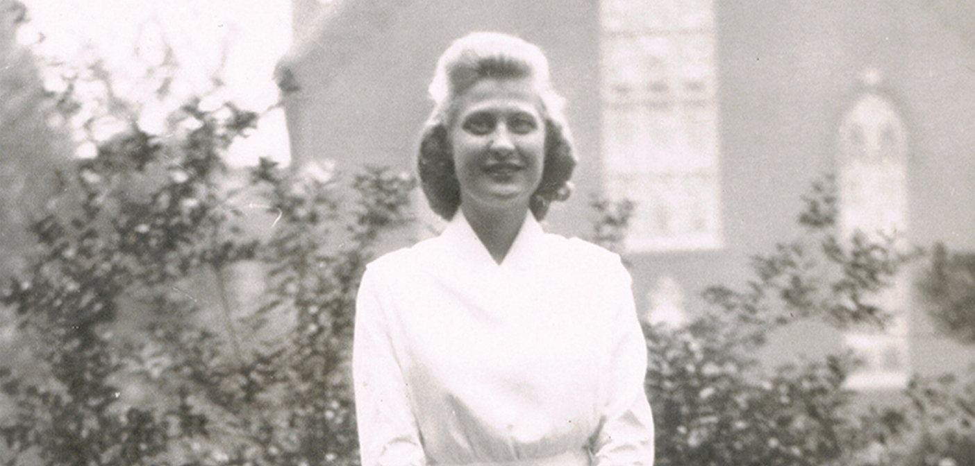 Borghild "Berkie" Bevans (née: Johnson), Church Home & Hospital Class of 1942