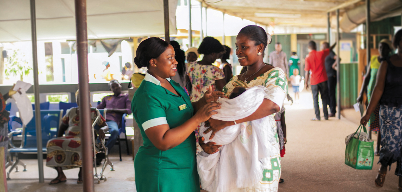 Midwives at Ghana’s Oda Hospital